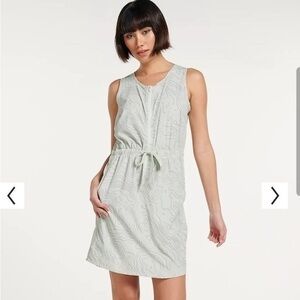 FLX sage green Sleeveless skort dress. Romper. XL.